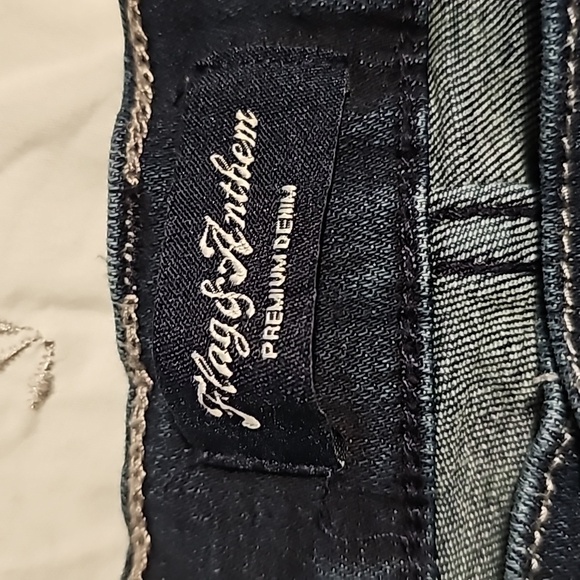 Flag & Anthem dark wash jeans 40x30 - Picture 4 of 11